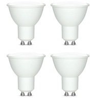 4x SMD PREMIUM NEBLIKAJÚCA GU10 LED ŽIAROVKA 5W 4000K DENNÁ BIELA FARBA 4x SMD PREMIUM NEBLIKAJÚCA GU10 LED ŽIAROVKA 5W 4000K DENNÁ BIELA FARBA