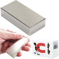 Neodymový tanierový magnet VEĽMI PEVNÝ obdĺžnikový veľký STRONG 40x15x10 mm Neodymový tanierový magnet VEĽMI PEVNÝ obdĺžnikový veľký STRONG 40x15x10 mm