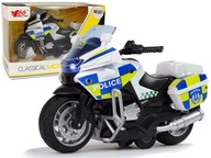 Zvukové svetlá policajného motocykla 1:14