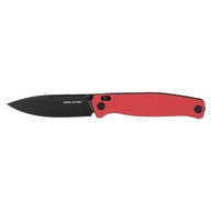 Real Steel Huginn nôž, čierno-červený, skladací