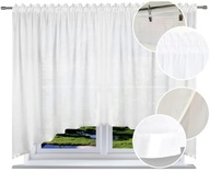 Hotový záves s mašličkou 300x160 Hladké žabové závesy do obývačky Hotový záves s mašličkou 300x160 Hladké žabové závesy do obývačky