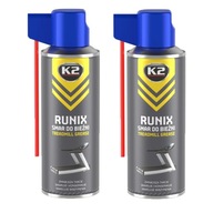 K2 RUNIX silikónový tuk na bežecké pásy 2x 400 ml K2 RUNIX silikónový tuk na bežecké pásy 2x 400 ml