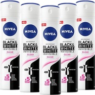NIVEA WOMAN DEODORANT INVISIBLE sprej 5x150ml NIVEA WOMAN DEODORANT INVISIBLE sprej 5x150ml