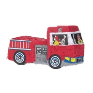 Papierové hasičské auto Piñata 50,1x28,5x17,7cm Papierové hasičské auto Piñata 50,1x28,5x17,7cm