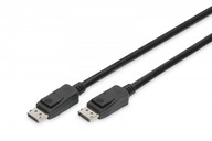 Prepojovací kábel DisplayPort s 8K západkami