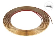 Ozdobný pás, zlatý, 6 mm x 8 m (86743)
