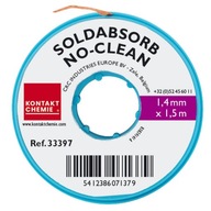 SOLDABSORB cínový sací oplet 1,4mm 1,5m SOLDABSORB cínový sací oplet 1,4mm 1,5m