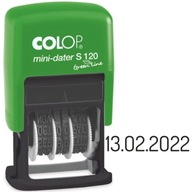 Dátumovka Colop S120 digitálna Green Line, čierny atrament
