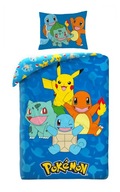 Obliečky pre mládež 140X200 Pokémoni z mikrovlákna Pikachu Obliečky pre mládež 140X200 Pokémoni z mikrovlákna Pikachu