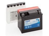 Batéria do motocykla EXIDE AGM ETX5L-BS 4Ah Batéria do motocykla EXIDE AGM ETX5L-BS 4Ah