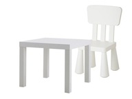 1 Súprava stoličiek IKEA mammut DETSKÝ stôl