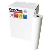 Faxový papier Drescher 210 mm x 15 m biely