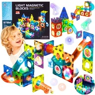 MAGNETICKÉ BLOKY GUĽOVÁ DRÁHA CULODROME VEĽKÉ SVIETEĽNÉ PANELY 75 PRVKOV. MAGNETICKÉ BLOKY GUĽOVÁ DRÁHA CULODROME VEĽKÉ SVIETEĽNÉ PANELY 75 PRVKOV.