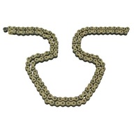 KMC DRIVE CHAIN klip 420 108L zlatý PITBIKE KMC DRIVE CHAIN klip 420 108L zlatý PITBIKE
