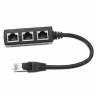 ADAPTÉR SPLITTER 1000 MB/S LAN RJ45 3xRJ45 FTP ADAPTÉR SPLITTER 1000 MB/S LAN RJ45 3xRJ45 FTP
