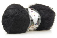 Alize Mohair Classic priadza č. 60 Čierna Alize Mohair Classic priadza č. 60 Čierna