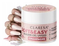 CLARESA BUILDING GEL Soft&Easy BUILDER GEL ŠAMPANSKÉ 90 GR CLARESA BUILDING GEL Soft&Easy BUILDER GEL ŠAMPANSKÉ 90 GR