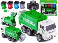 Nákladné auto Auto Smetiarske auto Demontáž + sada odpadkového koša Nákladné auto Auto Smetiarske auto Demontáž + sada odpadkového koša