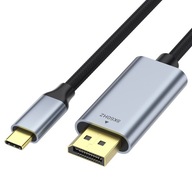 KÁBEL Mac MacBook USB-c DisplayPort 8K 5K 4K 240 Hz