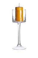 Sklenený svietnik na nohe Krakla, 25 cm, na 1 sviečku Sigma-Glass Sklenený svietnik na nohe Krakla, 25 cm, na 1 sviečku Sigma-Glass