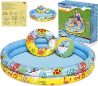 BAZÉN Nafukovací bazénik pre KIDS + Ball Circle