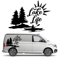 NÁLEPKA na auto Camper Lake Las 44x57 NÁLEPKA na auto Camper Lake Las 44x57