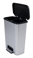 KRIVÝ Kôš na smeti 46L S PEDÁLOM, KOV KRIVÝ Kôš na smeti 46L S PEDÁLOM, KOV