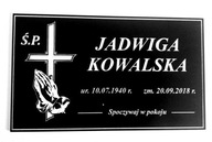 Náhrobná doska GRAVENÁ 1,6mm + PÁSKA Náhrobná doska GRAVENÁ 1,6mm + PÁSKA