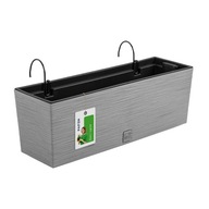 Závesný hrniec balkónový box DFC600W Šedý Závesný hrniec balkónový box DFC600W Šedý