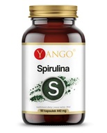 Spirulina 90 kapsúl YANGO 440 mg Arthrospira platensis