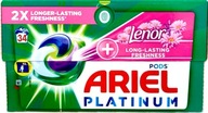 Ariel Platinum Lenor Touch Laundry kapsule 34 ks Ariel Platinum Lenor Touch Laundry kapsule 34 ks