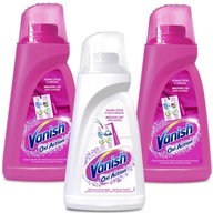 Vanish Oxi Action Odstraňovač škvŕn Farba Biela 3x 1l Vanish Oxi Action Odstraňovač škvŕn Farba Biela 3x 1l