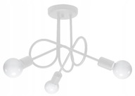 EDISON 3-svetlové závesné svietidlo, biela, Detské stropné LED svietidlo, Sollux EDISON 3-svetlové závesné svietidlo, biela, Detské stropné LED svietidlo, Sollux