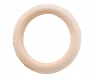 Drevený krúžok kruh pre domácich majstrov 70mm 1ks
