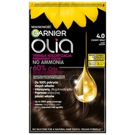 Garnier Olia Permanent Coloring 4.0 tmavohnedá farba na vlasy Garnier Olia Permanent Coloring 4.0 tmavohnedá farba na vlasy
