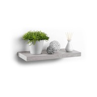 Klasická nástenná polička, MDF ŠEDÁ, 50 cm Klasická nástenná polička, MDF ŠEDÁ, 50 cm