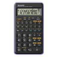 Kalkulačka Sharp EL-501TVL, fialová, vedecká, div