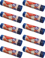 Vrecia na odpadky 60L modré 10 kusov LDHD s páskou Kancelárske výrobky x 10 Vrecia na odpadky 60L modré 10 kusov LDHD s páskou Kancelárske výrobky x 10