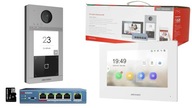 Súprava video interkomu Hikvision KIT-IP-PL604-W / biely monitor Súprava video interkomu Hikvision KIT-IP-PL604-W / biely monitor