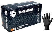 NITRILOVÉ RUKAVICE HAND ARMOR do dielne, čierne, SILNÉ, 100 ks NITRILOVÉ RUKAVICE HAND ARMOR do dielne, čierne, SILNÉ, 100 ks