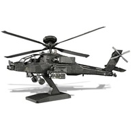 Piececool kovové puzzle 3D model - AH-64 Apache Helicopter Piececool kovové puzzle 3D model - AH-64 Apache Helicopter