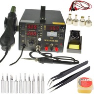 HOTAIR WEP 853D spájkovacia stanica 5v1 napájanie 15V/1A + PASTE TIPS Pinzeta HOTAIR WEP 853D spájkovacia stanica 5v1 napájanie 15V/1A + PASTE TIPS Pinzeta