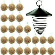 24x tučné gule pre zimné jedlo pre vtáky 24x tučné gule pre zimné jedlo pre vtáky