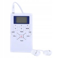 LCD FM PRENOSNÉ MINI-RÁDIO SO SLÚCHADLAMI BIELY LCD FM PRENOSNÉ MINI-RÁDIO SO SLÚCHADLAMI BIELY