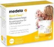 Medela sterilizačné vrecká do mikrovlnnej rúry 5x