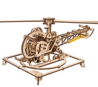 Drevený 3D model vrtuľníka Mini Ugears Drevený 3D model vrtuľníka Mini Ugears