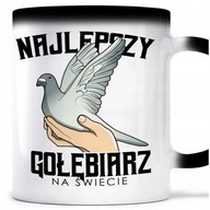 Čarovný narodeninový hrnček pre holubára s holubom Čarovný narodeninový hrnček pre holubára s holubom