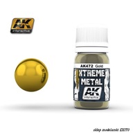 Metalická farba AK INTERACTIVE 472 Xtreme Gold Metalická farba AK INTERACTIVE 472 Xtreme Gold