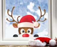 Vianočná nálepka SOB na okno VIANOCE 50x38cm