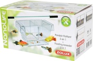 Zolux 3v1 plávajúci box s prísavkami Zolux 3v1 plávajúci box s prísavkami